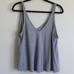 Free People Gray Swing Tank